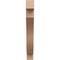 Ekena Millwork 3-inch W x 18-inch D x 24-inch H Copenhagen Rough Cedar Woodgrain TimberThane Knee Brace, Primed BRCUR03X18X24CHGRCPR - alternate 3